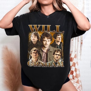Retro Will Graham Shirt | Comfort Colors Shirt | Will Graham Fan Gift | Retro Bootleg Shirt | Vintage 90s Shirt | Gift for him