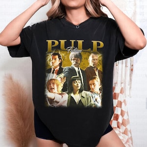 Chemise Pulp Fiction | Chemise Comfort Colors | Chemise Pulp Fiction | Chemise de cinéma | Chemise bootleg rétro | chemise vintage des années 90 | Cadeau pour lui