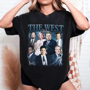 The West Wing Shirt, Comfort Colors Shirt, The West Wing Tv Series Shirt, Retro Bootleg T-Shirt, Vintage 90s Shirt, Birthday Gifts