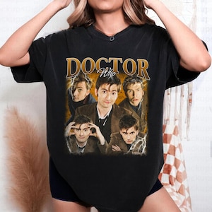 Retro Doctor Who Shirt | Comfort Colors Shirt | Doctor Who Movie Shirt | Film Shirt | Retro Bootleg Shirt | Vintage 90s Shirt | Gift for him