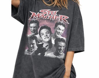 Vintage Stu Macher T-Shirt | Vintage 90s Bootleg Classic Graphic | Horror Movie Shirt