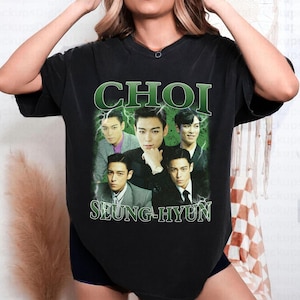 Retro Choi Seung-Hyun Shirt | Comfort Colors Shirt | Choi Seung-Hyun Fan Gift | Retro Bootleg Shirt | Vintage 90s Shirt | Gift for him