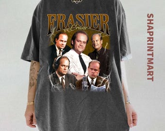 Frasier Crane Shirt, Retro 90s Bootleg T-Shirt, Comfort Colors