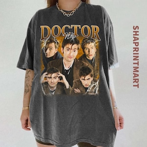 Retro Doctor Who Shirt | Comfort Colors Shirt | Doctor Who Movie Shirt | Film Shirt | Retro Bootleg Shirt | Vintage 90s Shirt | Gift for him