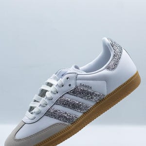 Adidas Samba Lentejuelas Plateadas