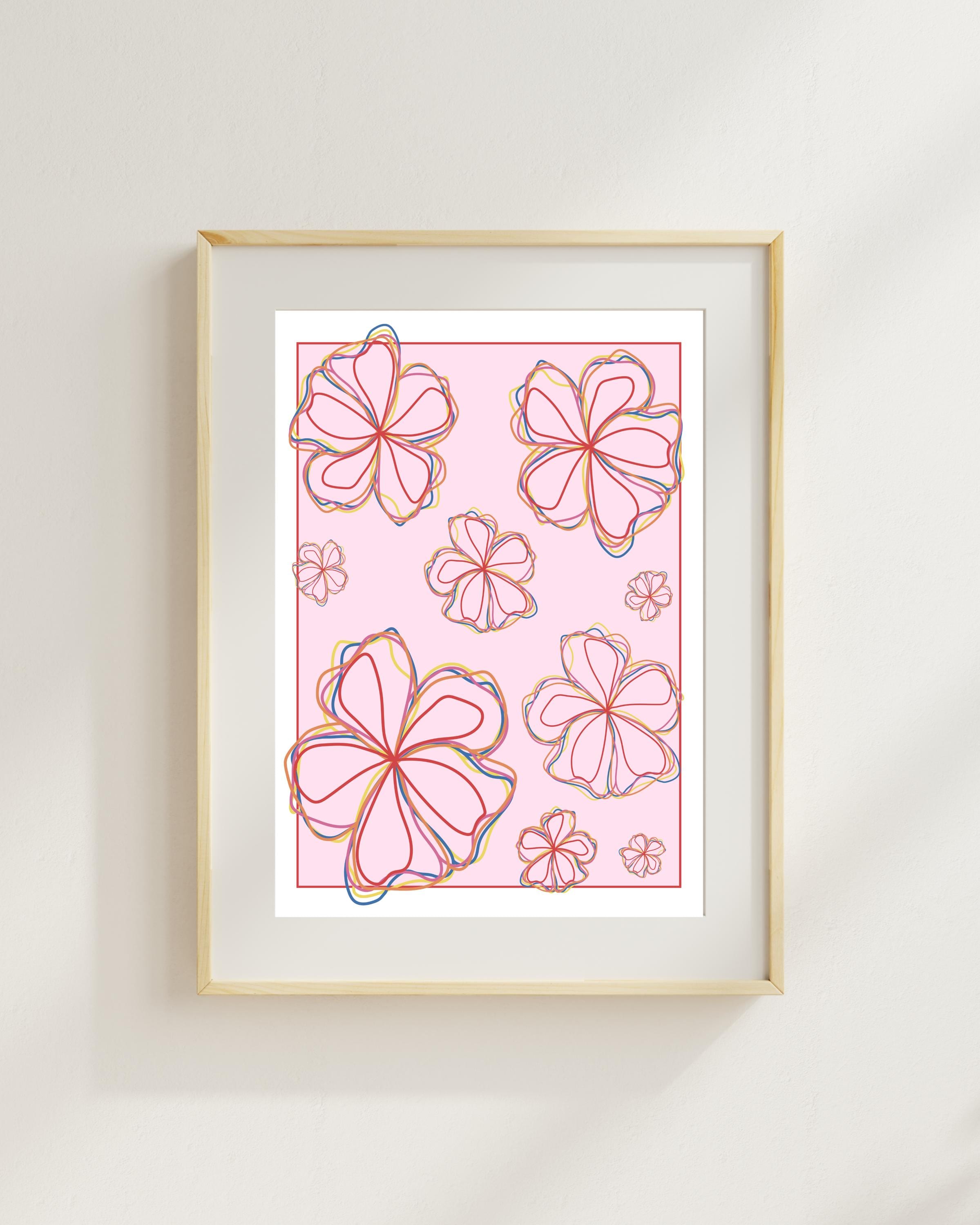 A3, A4, A5 Olivia Dean Flower Poster - Etsy