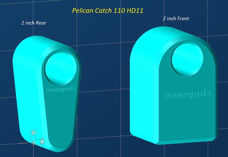 Juego de elevadores de asiento para kayak Pelican Catch 110 HD11 imagen 5