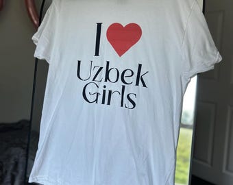 I Love Uzbeks Girls Tee