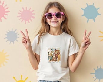 Camiseta de Simba de Disney, Camiseta familiar de El Rey León, Camiseta infantil de cumpleaños con temática de safari