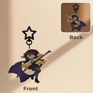 DSMP Quackity Charm | 80mm x 67mm | Acrylic Keychain | [PRE-ORDER]