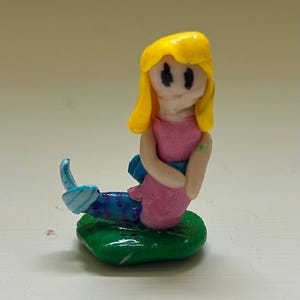 Monstruo sirena - Miniatura de arcilla DnD