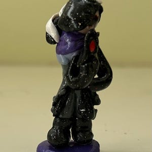 Human Plague Doctor - Clay DnD Figurine Miniature