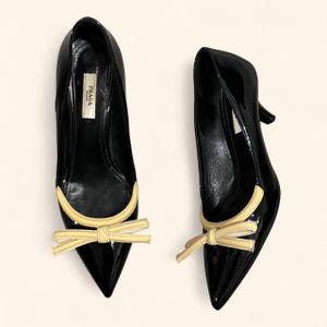 Prada Kitten Heels 38 - Etsy
