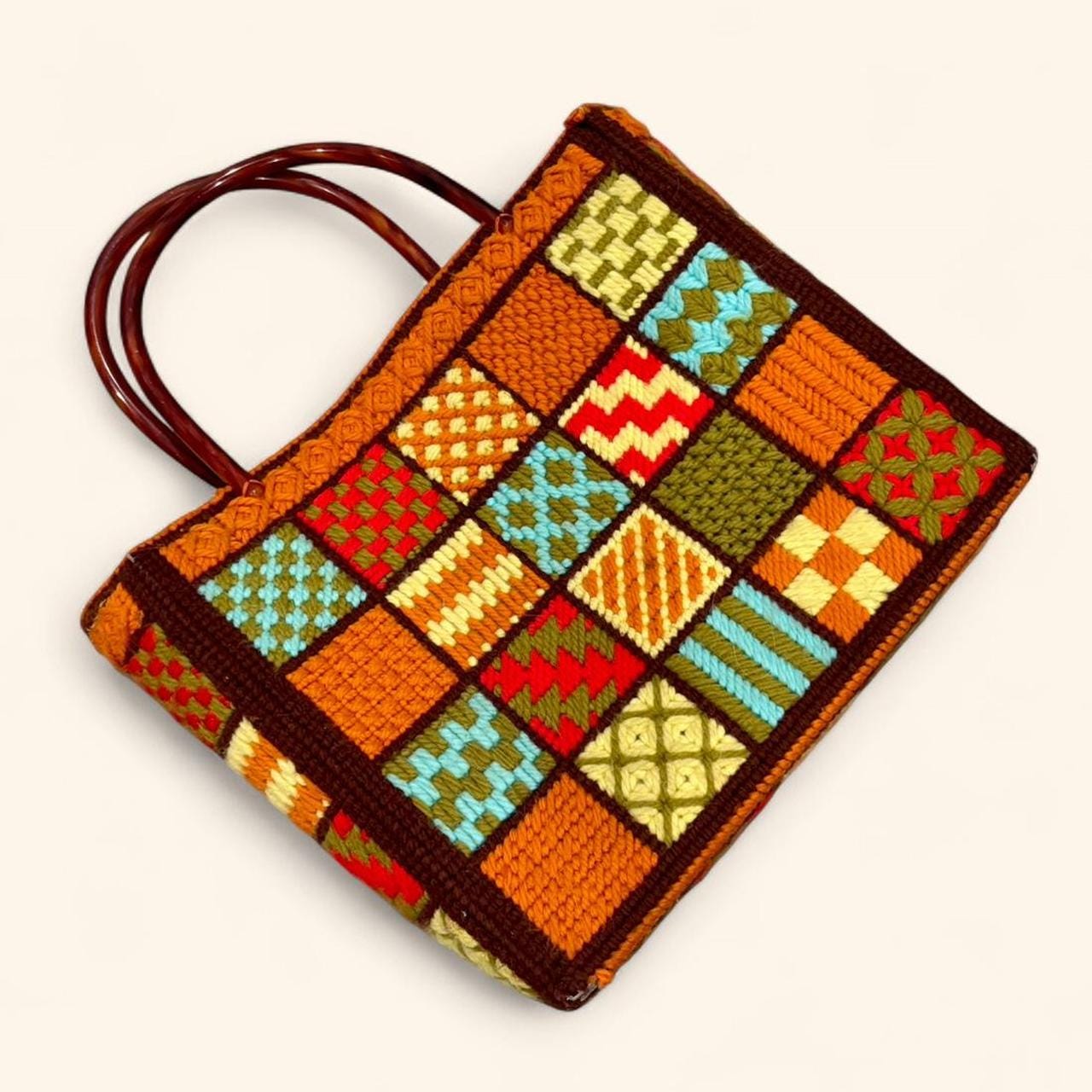 Special 70s vintage パッチワーク キルティング バッグ Special 70s