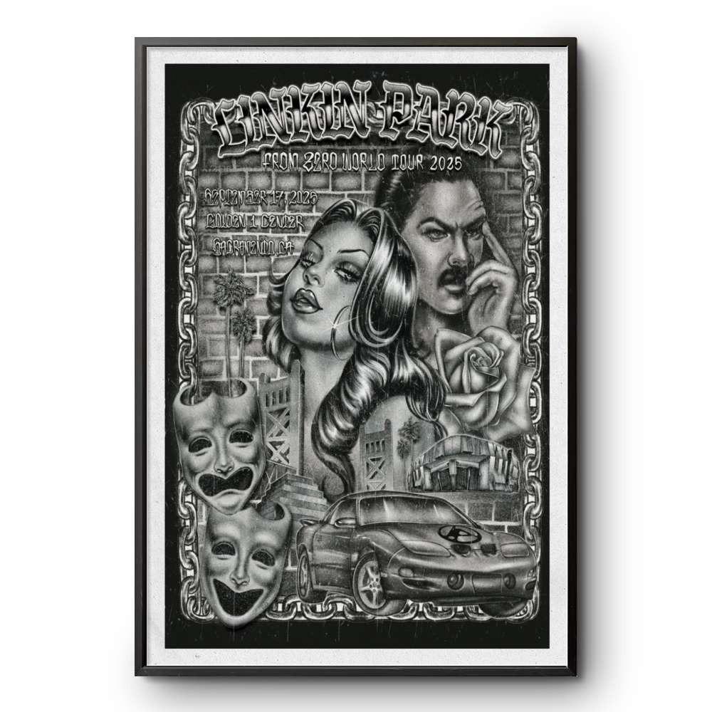 Linkin park poster - Etsy 日本