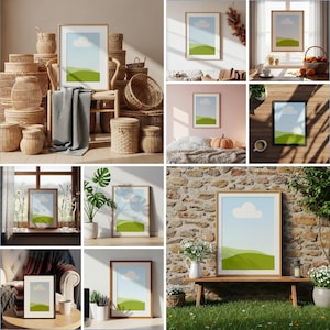 700+ Canva Frame Mockup Bundle – Wall Art Templates (Digital Download) image 7