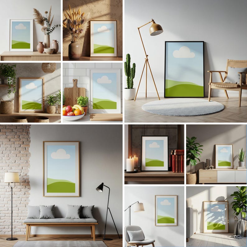 700+ Canva Frame Mockup Bundle – Wall Art Templates (Digital Download) image 6