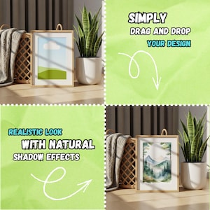700+ Canva Frame Mockup Bundle – Wall Art Templates (Digital Download) image 2