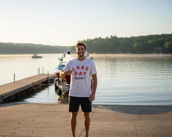 Camiseta unisex Lake Day: ropa de verano para amantes de los lagos