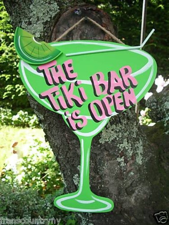 The Tiki Bar Is Open Tropical Paradise Beach House Pool Etsy The Tiki Bar Is Open Tropical Paradise Beach House Pool Etsy