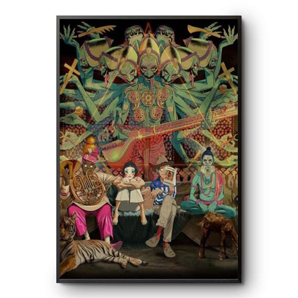 額装済　Gorillaz 限定アートプリント 額装済 Gorillaz 限定アートプリント 額装済Gorillaz 限定アートプリント