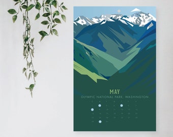 2025 National Parks Calendar "America the Beautiful" [3 sizes!]