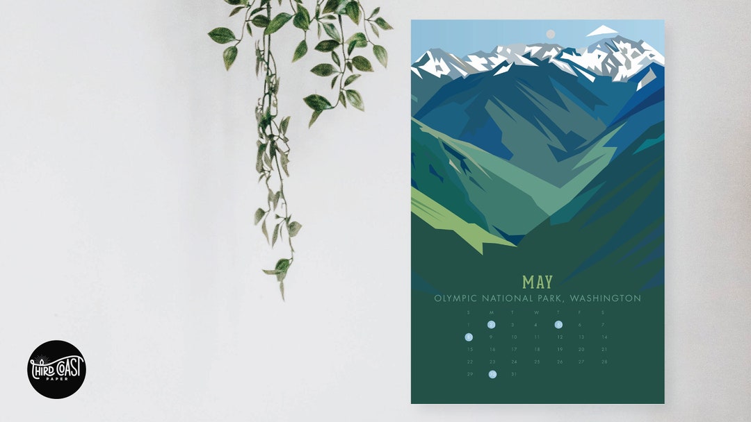 2024 National Parks Calendar america the Beautiful 3 Sizes - Etsy