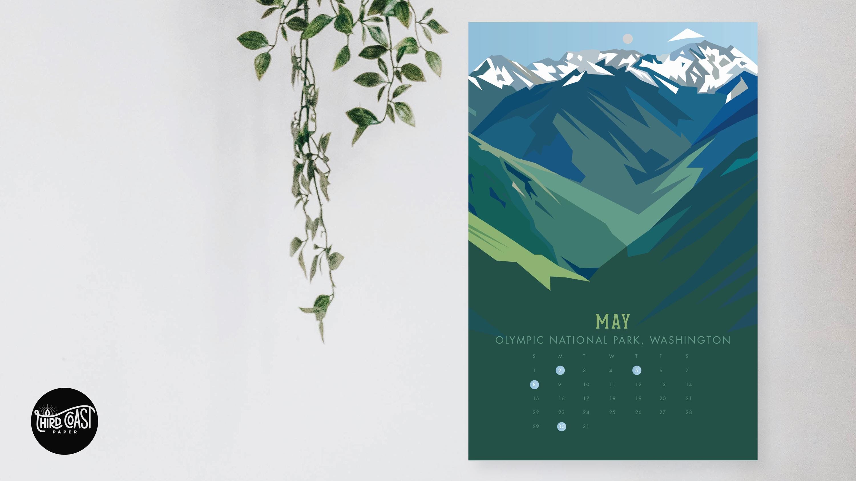 2026 National Parks Calendar "America the Beautiful" [3 sizes!]