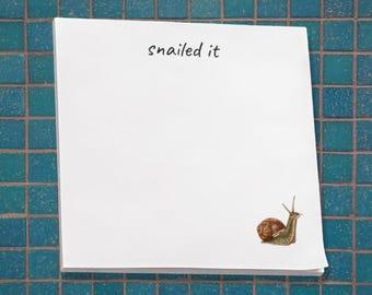 Snailed It Snail Post-it® Note Pad