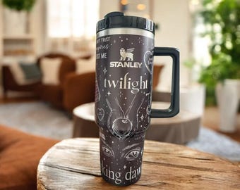 Vaso Crepúsculo de 40 oz, Romance de lobo vampiro de 40 oz