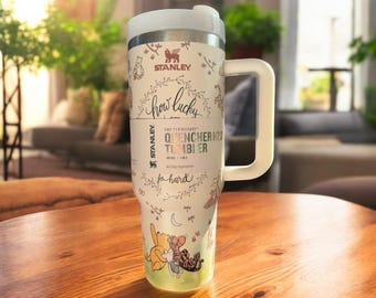 Winnie the Pooh Tumbler 40z,  Classic Pooh Bear Cup