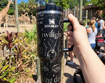 Twilight 40oz Tumbler, Vampire Wolf Romance 40ozTumbler