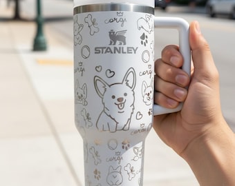 Rapunzel Engraved 40oz Stanley Styled Tumbler With Various Color