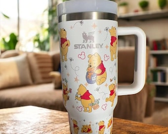 Winnie The Pooh Stanley 40 Unzen Becher, gravierte Tasse