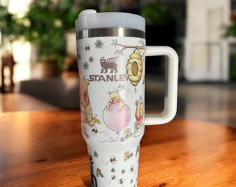 Winnie the Pooh Engraved Stanley 40oz Tumbler