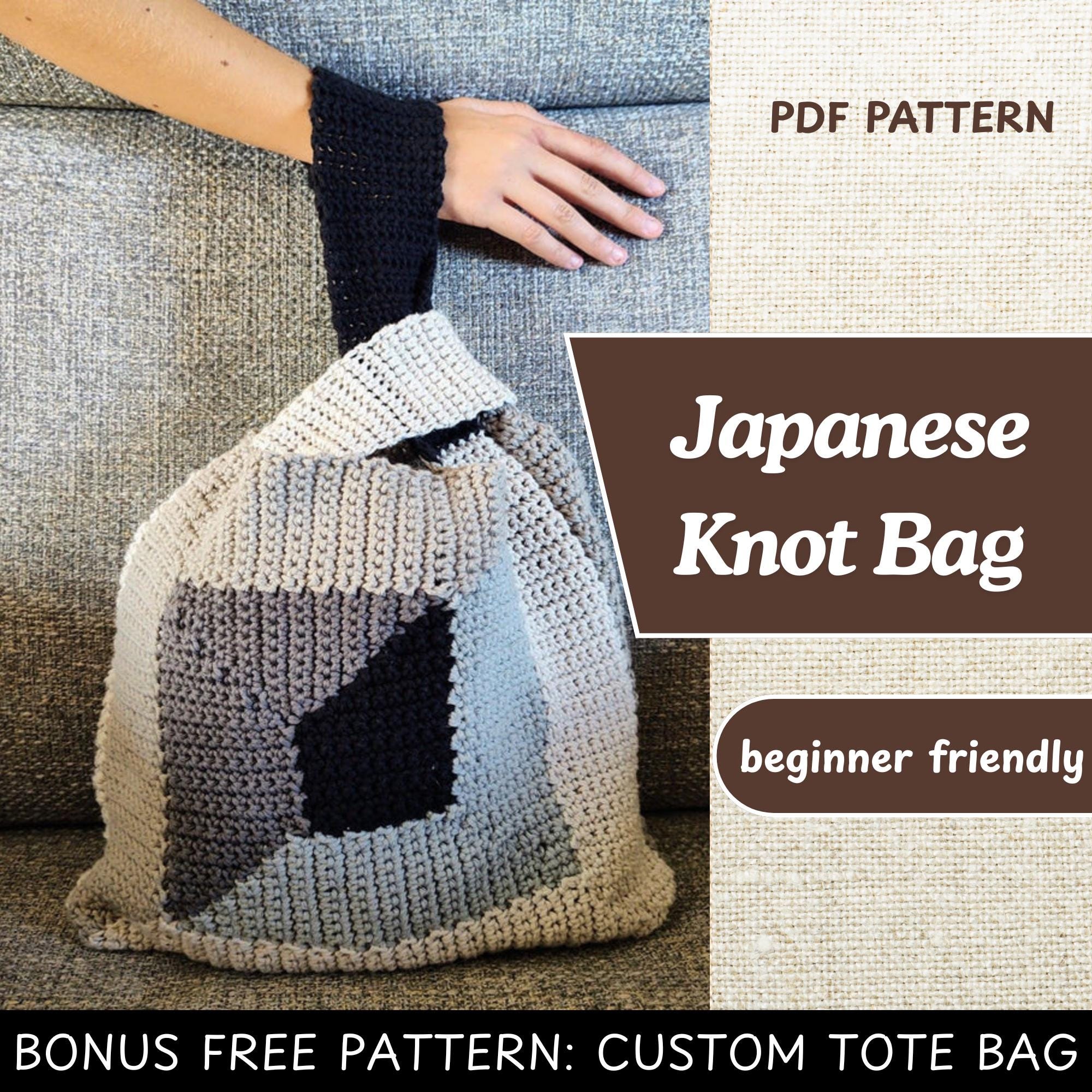 Crochet Bolso Origami JaponÃ©s Con Patrones Gratis Patrones Gratis