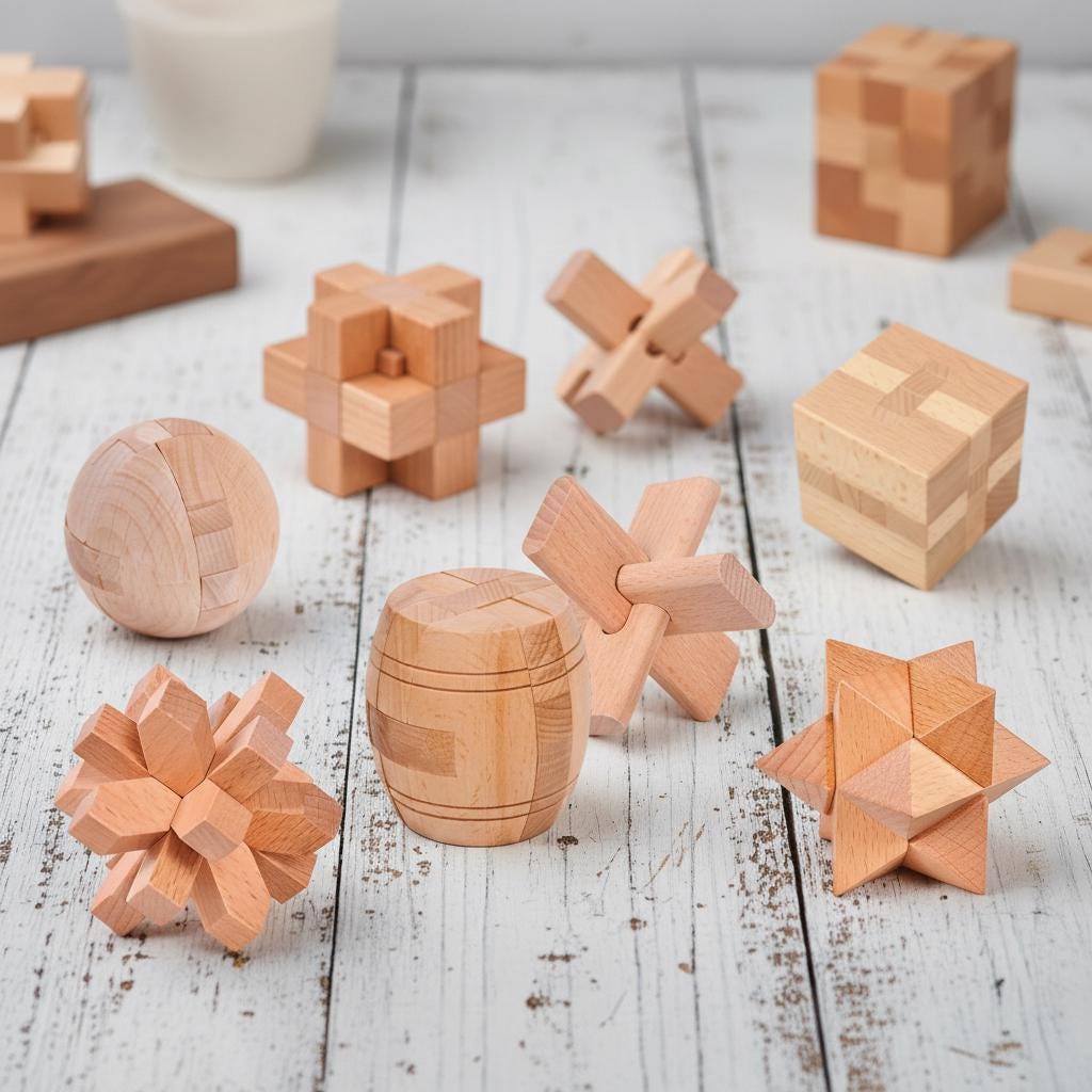 Burr puzzle - Etsy.de
