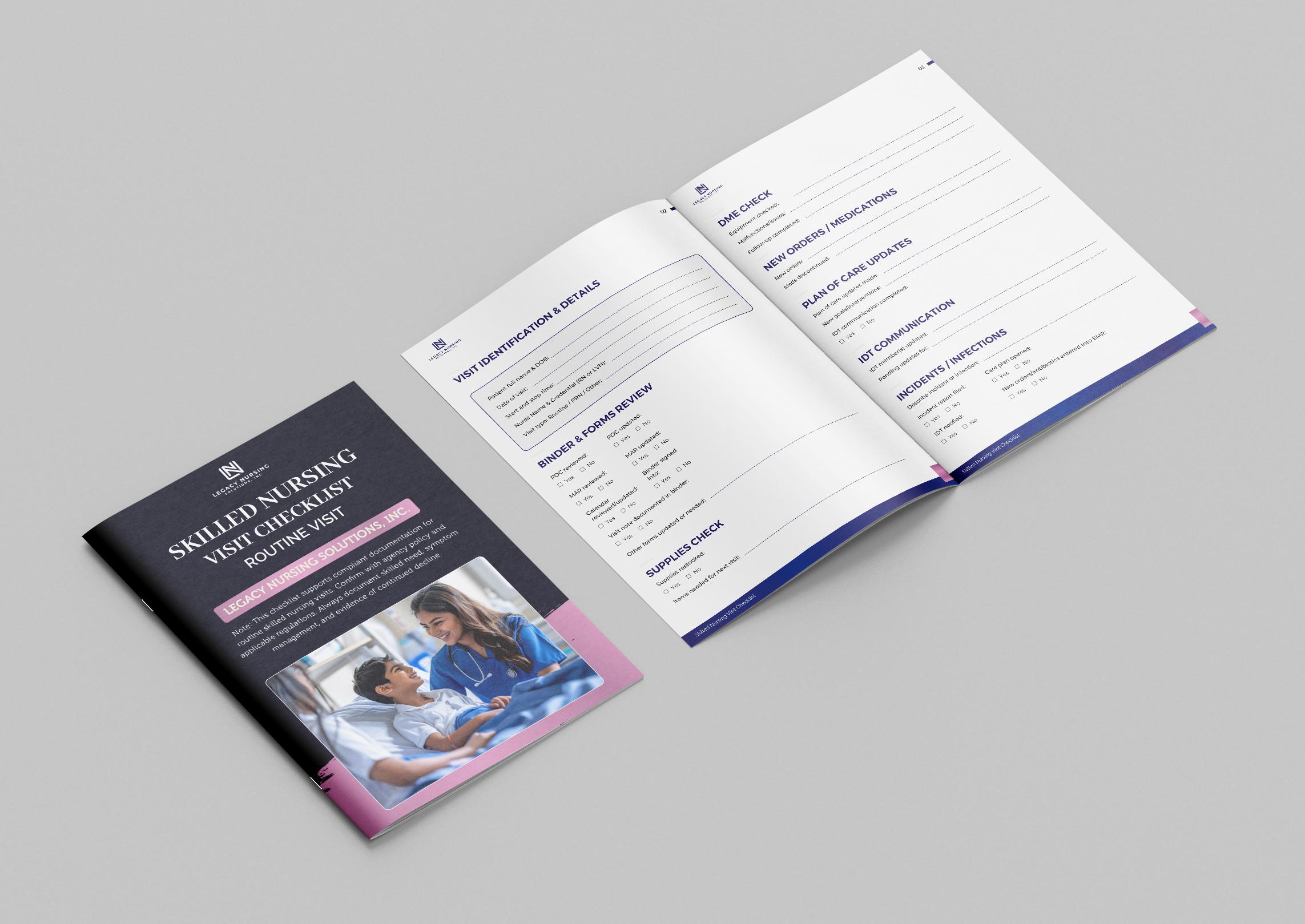 Hospice Routine Visit Checklist | Instant PDF Download - Etsy
