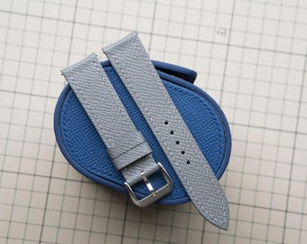 Handmade Taiga Leather Watch Strap –  Sizes 24mm 23mm 22mm 21mm 20mm 19mm 18mm