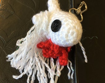 Decapitated Unicorn Head Keychain