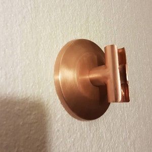 Hand held Copper shower head holder