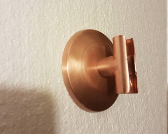 Hand held Copper shower head holder