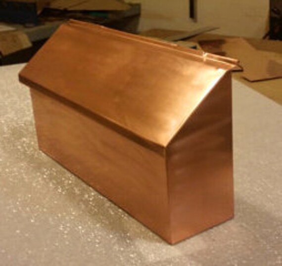 Wall Mount Copper Mailbox