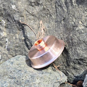 Handmade Copper Shower Head – Rustic, Luxury, Rainfall Shower Fixture