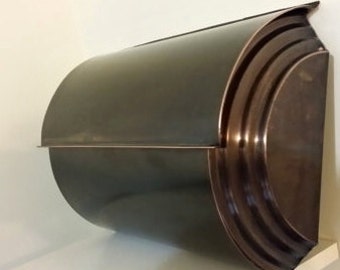 Wall Mount patina copper Mailbox