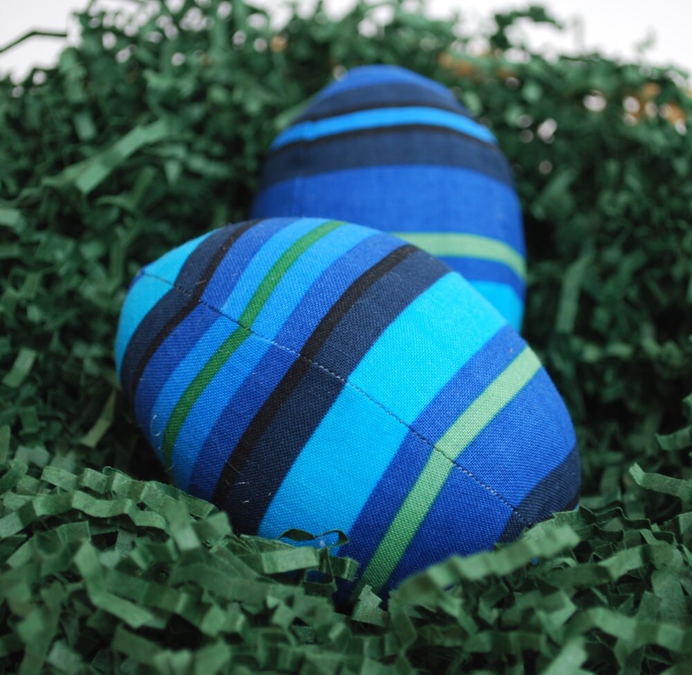 Huevo de Pascua de tela peluche | Etsy