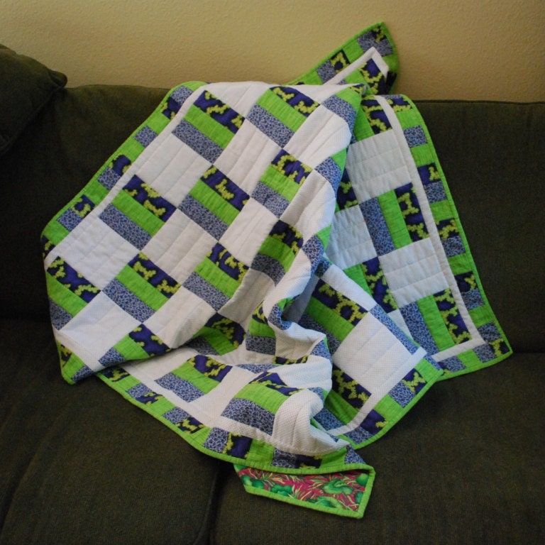 Split Rail Fence Crib or Lap Quilt - Etsy