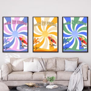 Made for Surfing – 3 Poster Set