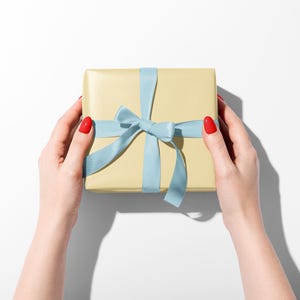 Yellow Gift Wrap, 90gsm Fine Art Paper, Holiday Packaging image 4