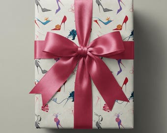 Everyday Wrapping Paper for a Fashionista, Fun Birthday Gift Wrap for Women